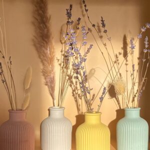 concrete dish and vase for home decor