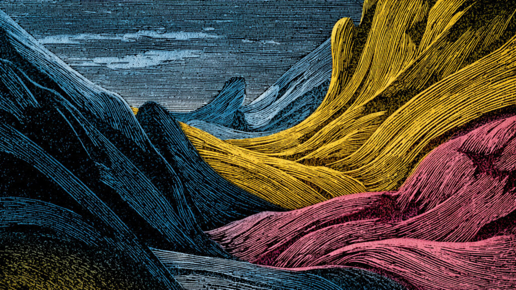 15 Linocut Art Techniques Every Printmaker Should Try a multi layer reduction linocut showing progressive color