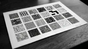 a practice worksheet page showing repeated simple (1)