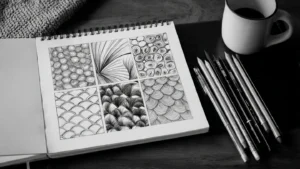 a practice worksheet page showing repeated simple (2)