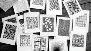 Zentangle Drawing Art: Easy Patterns and Creative Ideas for Beginners