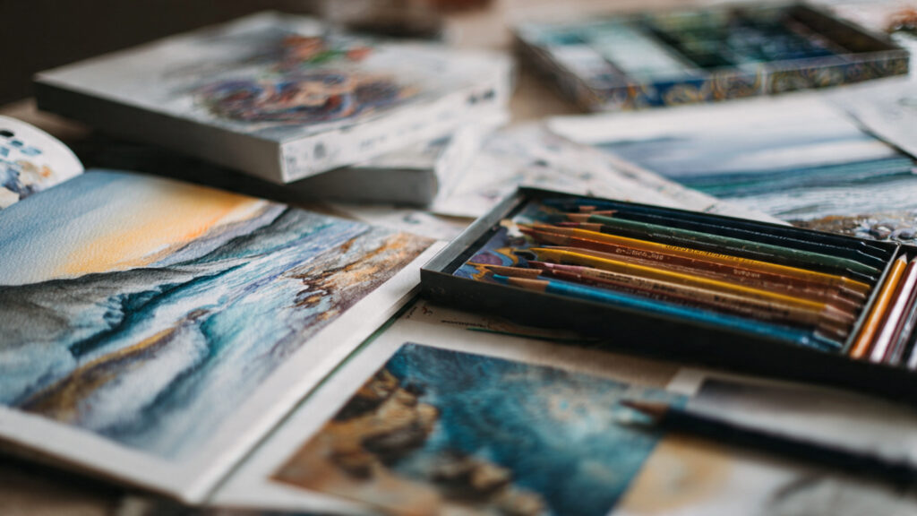 15 Watercolor Pencil Art Techniques, Ideas, and Creative Inspiration creative watercolor pencil artwork collection abst