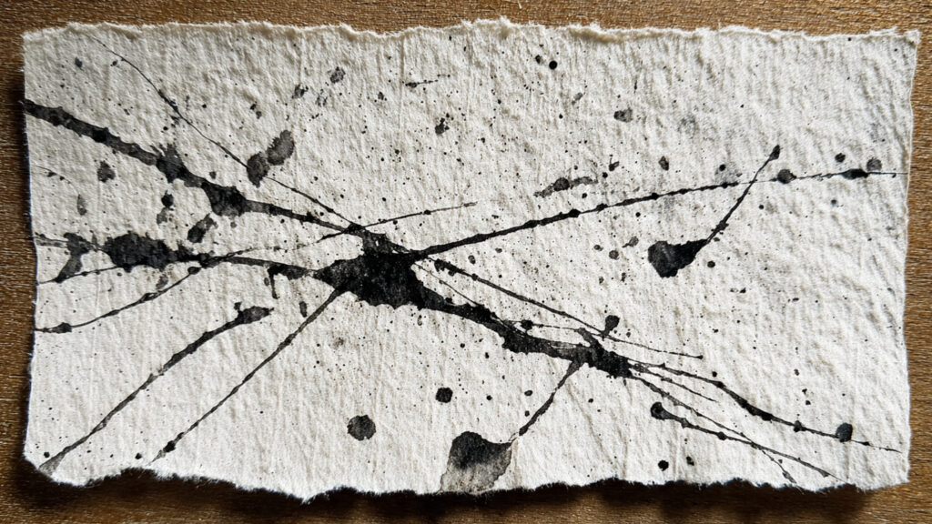 7 Ink Painting Techniques Artists Must Learn Today dry brush ink texture on rough paper