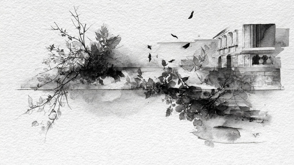 7 Ink Painting Techniques Artists Must Learn Today layered ink illustration showing depth and shadow