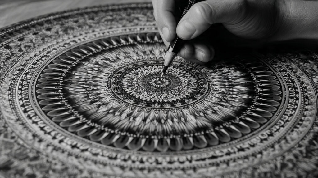 mandala drawing