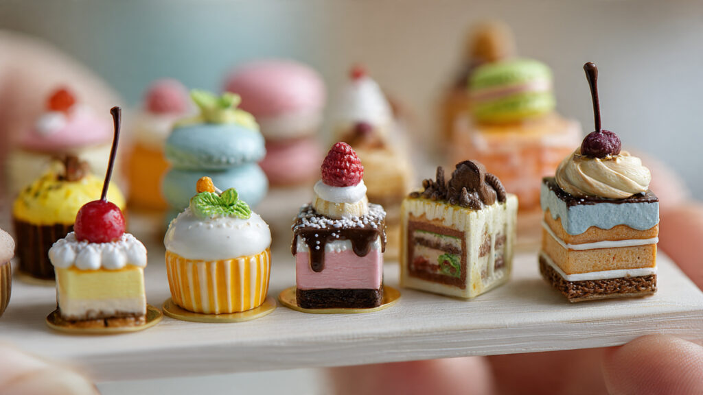 25 Amazing Clay Art Ideas & DIY Projects to Spark Your Creativity miniature clay food models colorful desserts macro