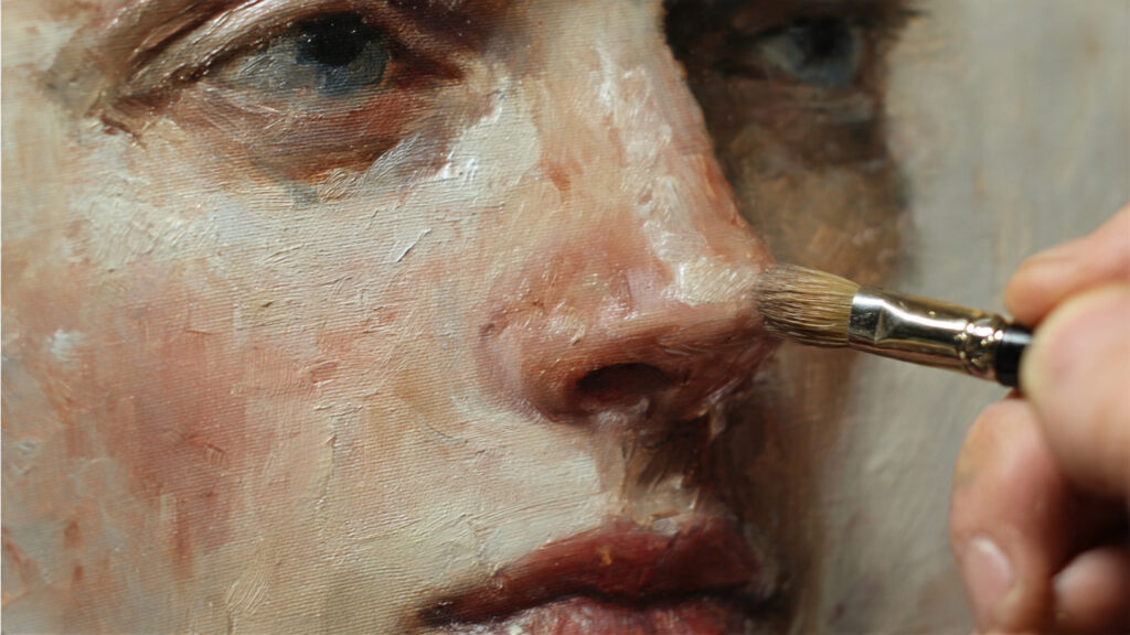 11 Powerful Techniques for Blending in Oil Painting feathering technique in oil painting soft flicking