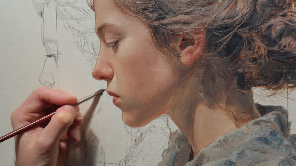 11 Powerful Techniques for Blending in Oil Painting layered oil painting process multiple blended laye