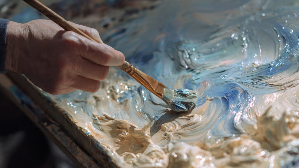 11 Powerful Techniques for Blending in Oil Painting oil painting blending using medium smooth flowing