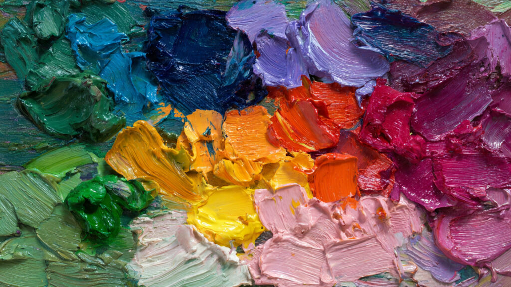 11 Powerful Techniques for Blending in Oil Painting palette knife oil painting blending thick impasto