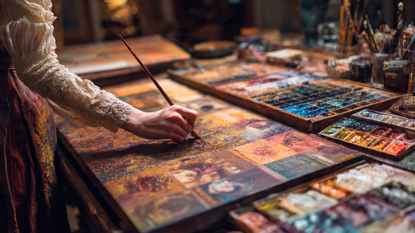 11 Powerful Techniques for Blending in Oil Painting professional oil painting blending techniques coll (1)