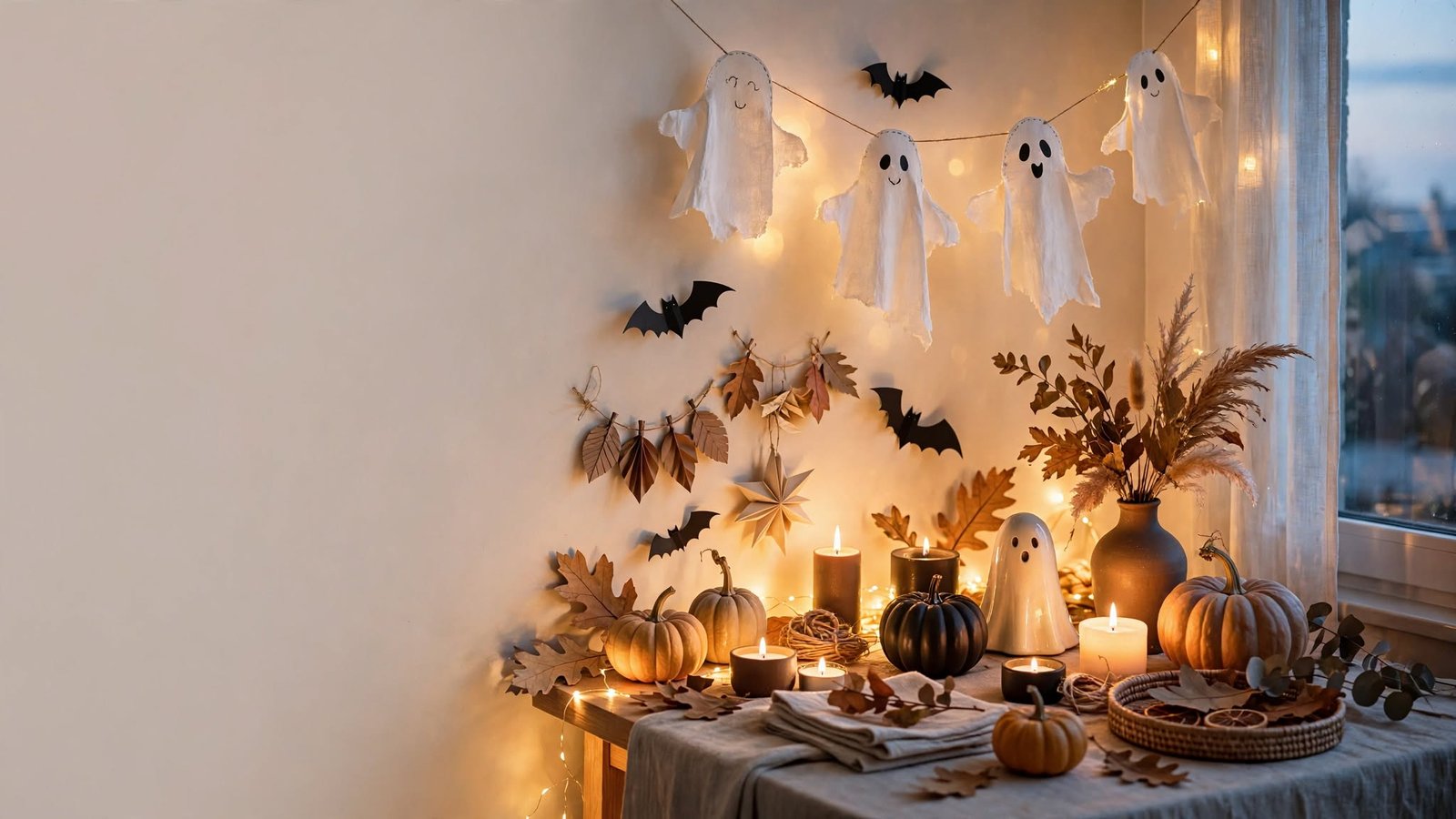 10 Simple Halloween to Transform Your Home cozy evening twilight