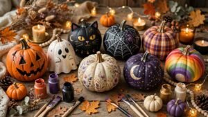 20 Pumpkin Painting Ideas for Halloween