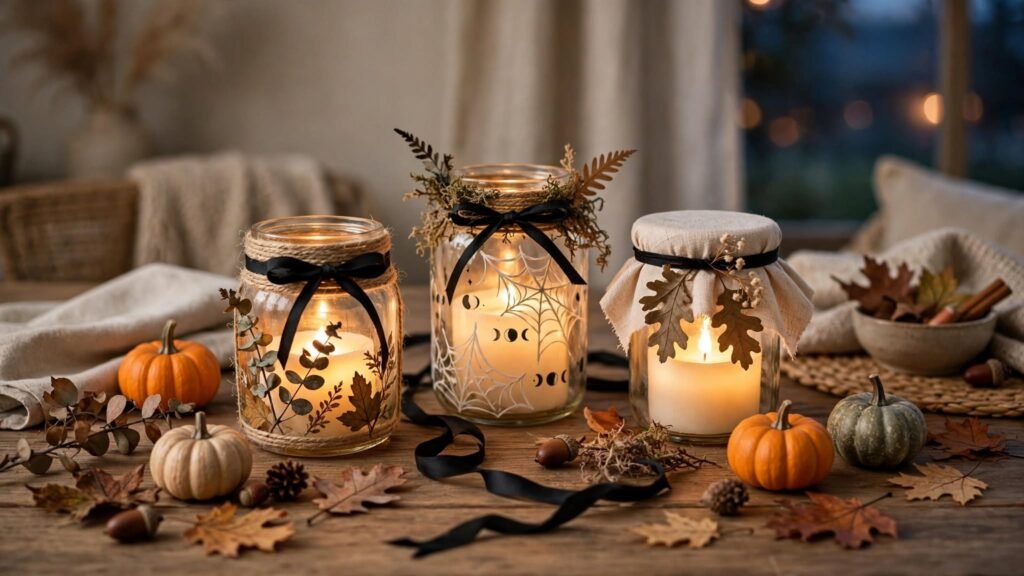 10 Simple Halloween to Transform Your Home halloween candle display