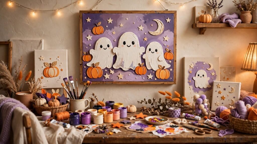 15 Halloween Theme Canvas Painting Ideas image 20260919 160528