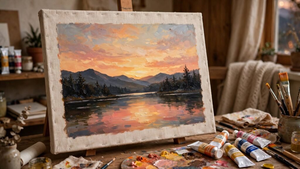 Easy Oil Painting: 13 Ideas for Beginners image 20260921 221103