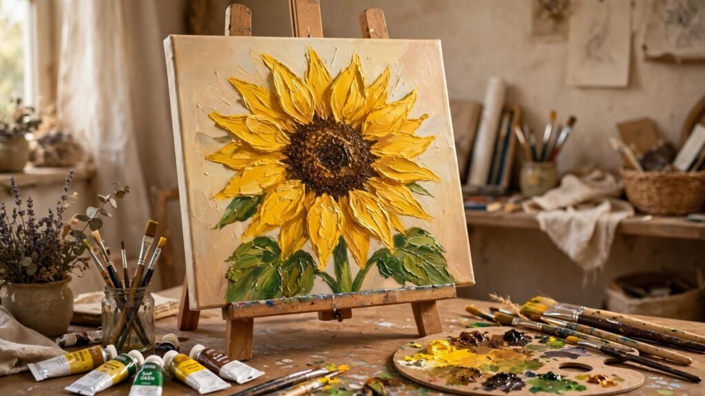 Easy Oil Painting: 13 Ideas for Beginners image 20260921 221206