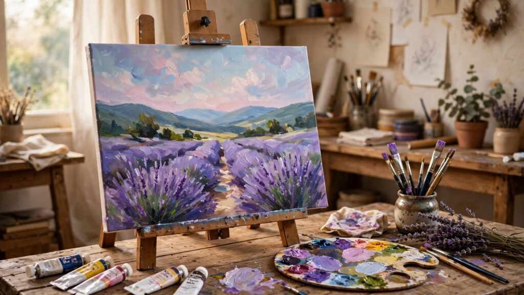 Easy Oil Painting: 13 Ideas for Beginners image 20260921 221252