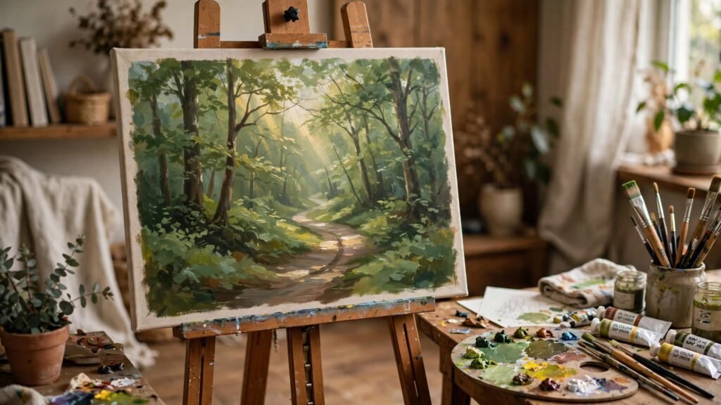 Easy Oil Painting: 13 Ideas for Beginners image 20260921 221604