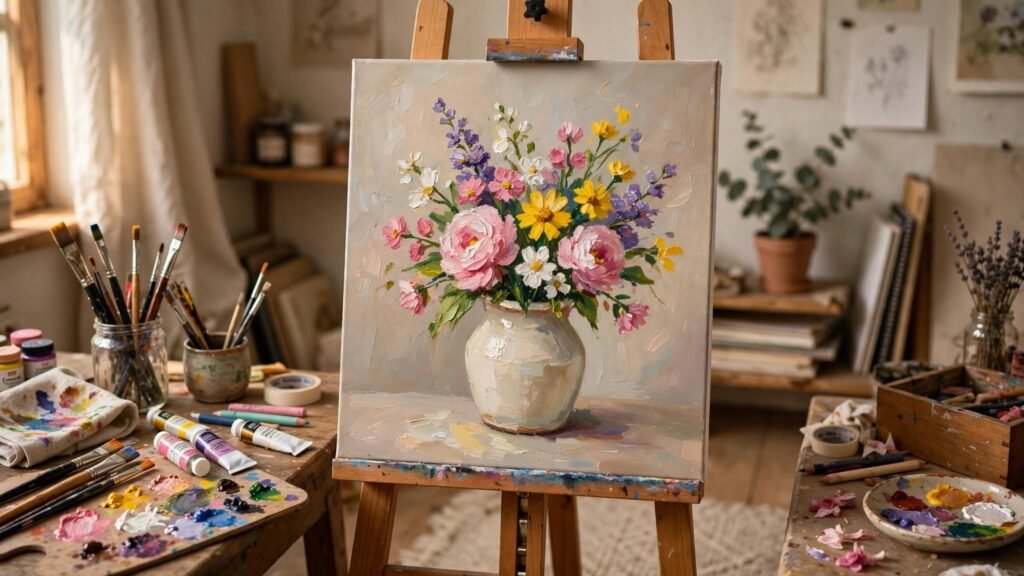 Easy Oil Painting: 13 Ideas for Beginners image 20260921 222900