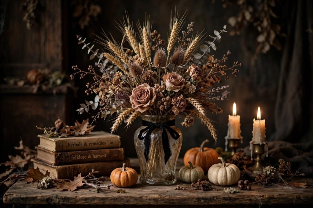 12 Easy Vintage Halloween Decorations vintage halloween still life