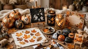 7 Easy October Crafts for Fall and Halloween